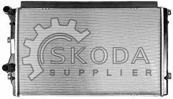 Chladič vody 650x414mm VIKA 11210138601