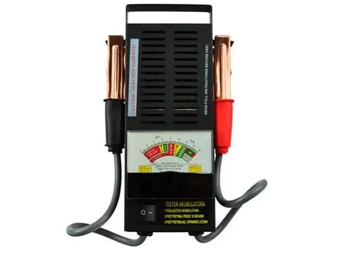 Zátěžový tester autobaterií, analogový, 6/12V