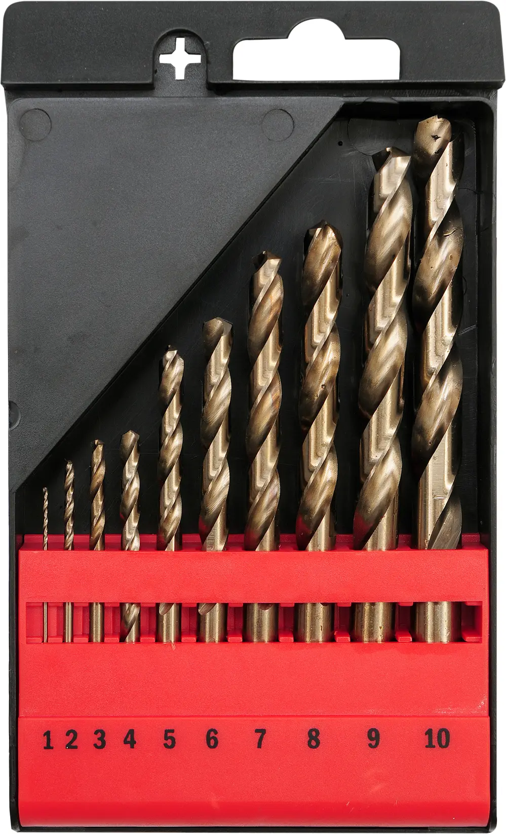 Sada vrtáků do železa CO-HSS 1-10MM 10 kusů YATO YT-41603