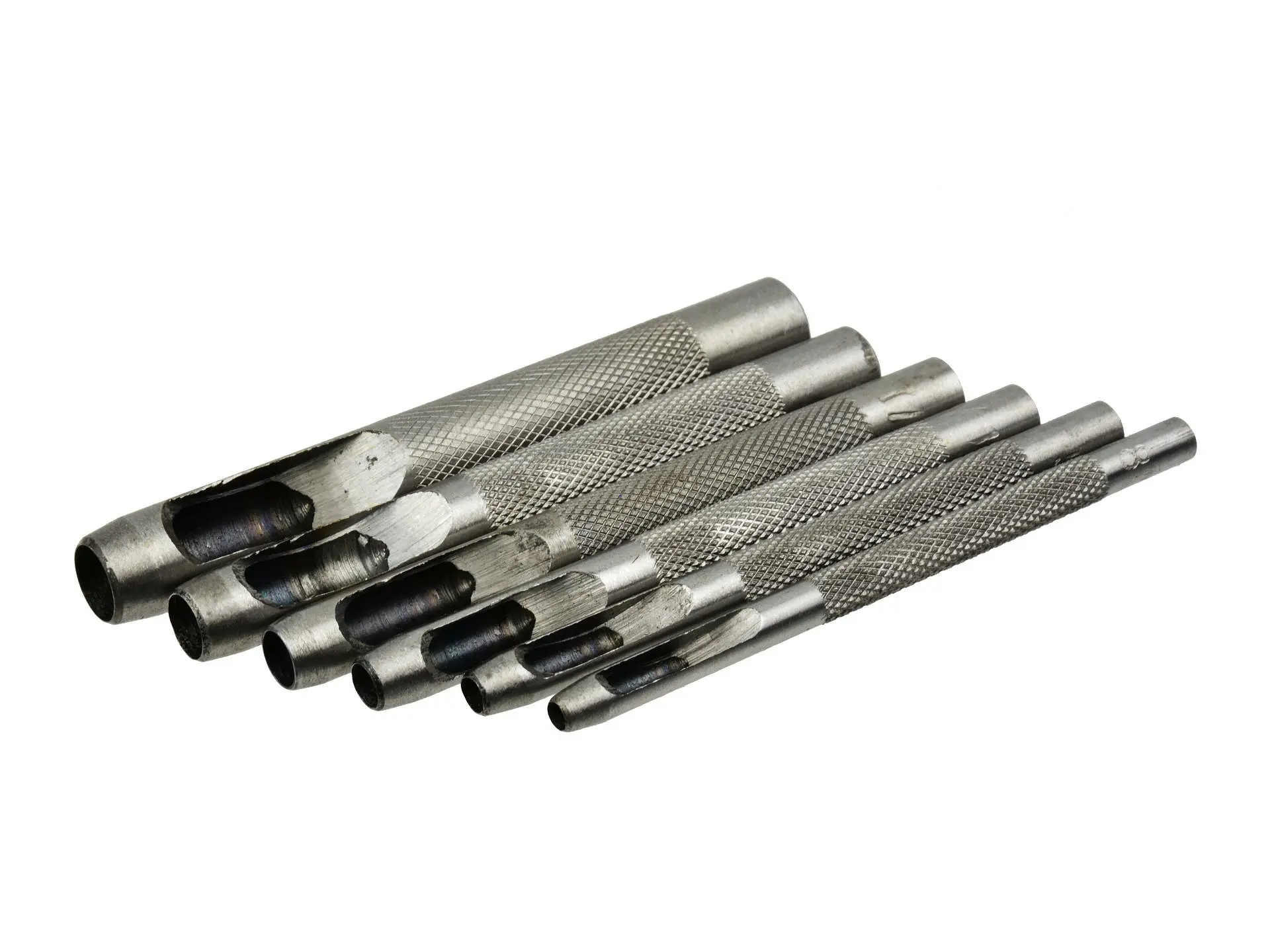 Tyčové výsečníky - děrovače, průměr 2,8 – 8 mm, sada 6 kusů