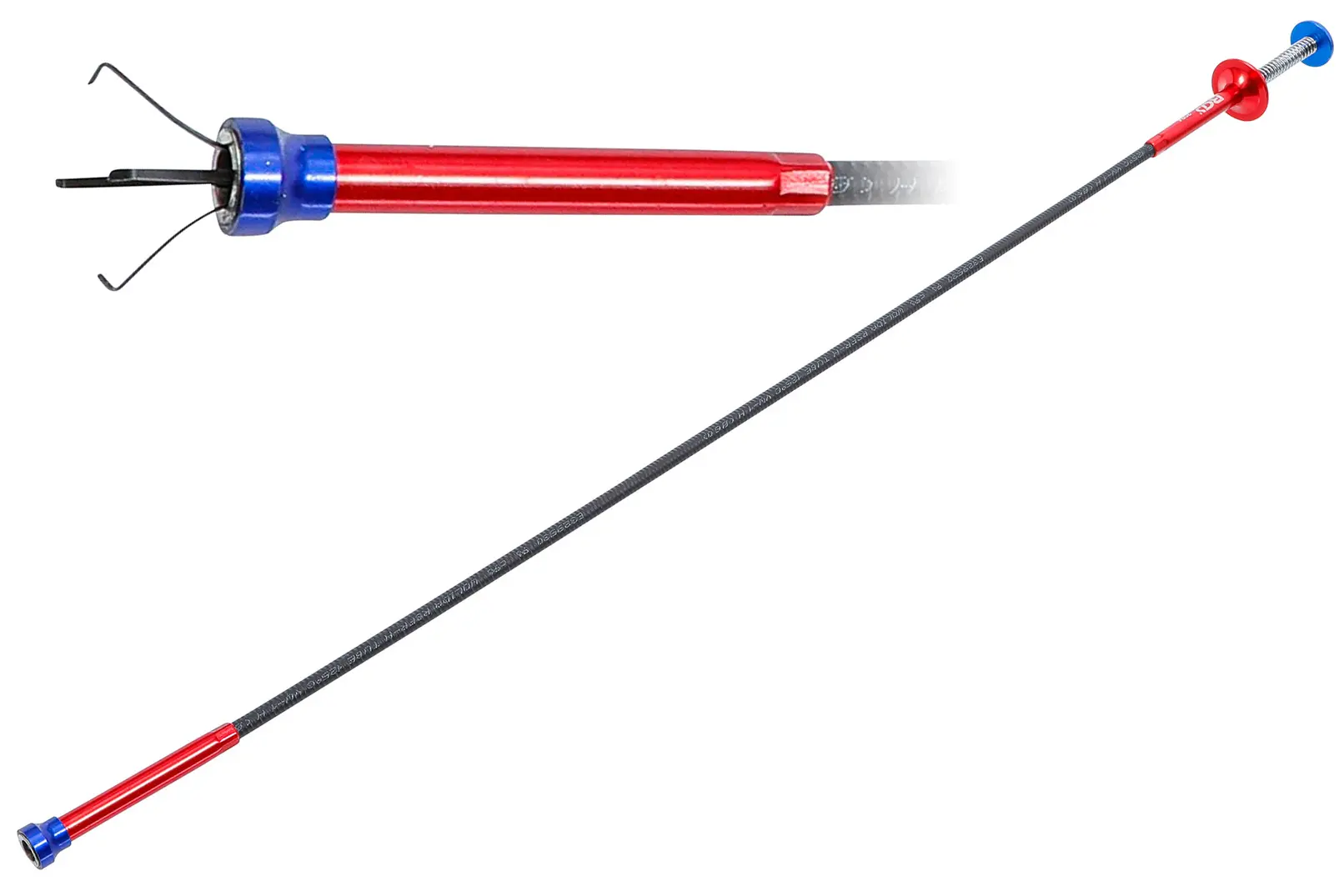 Vytahovák předmětů ohebný s magnetem a drápky, 70 cm - BGS 3094
