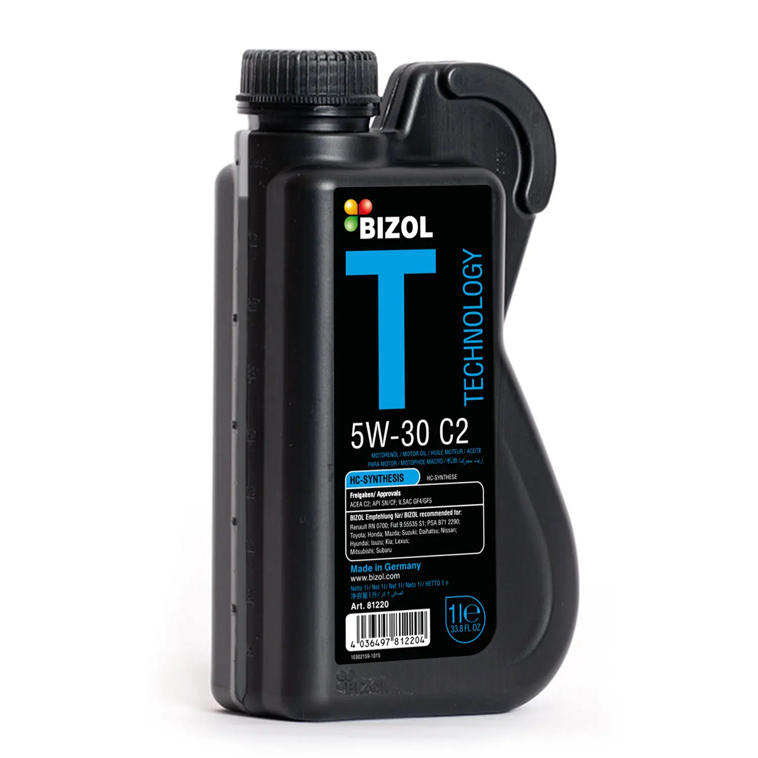 Motorový olej Bizol Technology 5W-30 C2, 1L