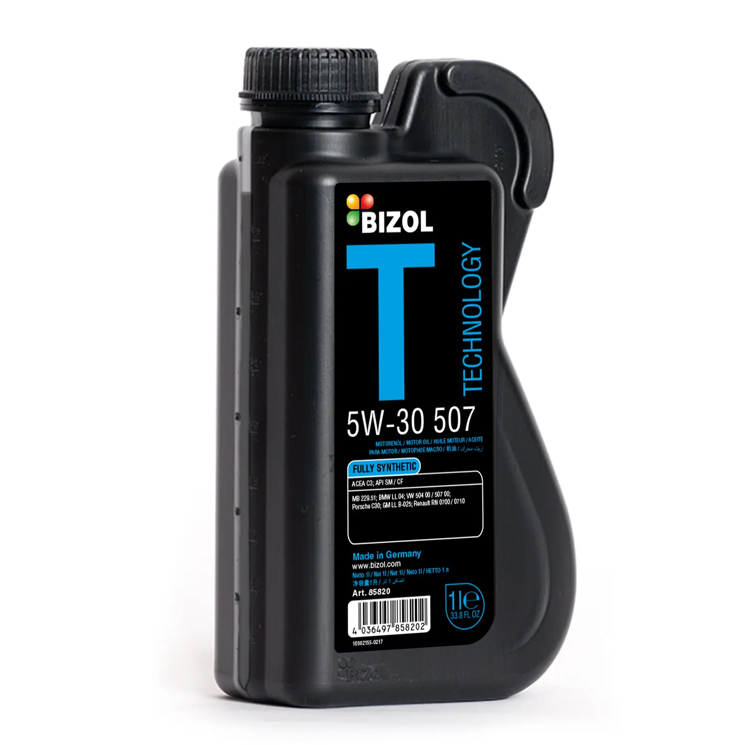 Motorový olej Bizol Technology C3 507 5W-30, 1L