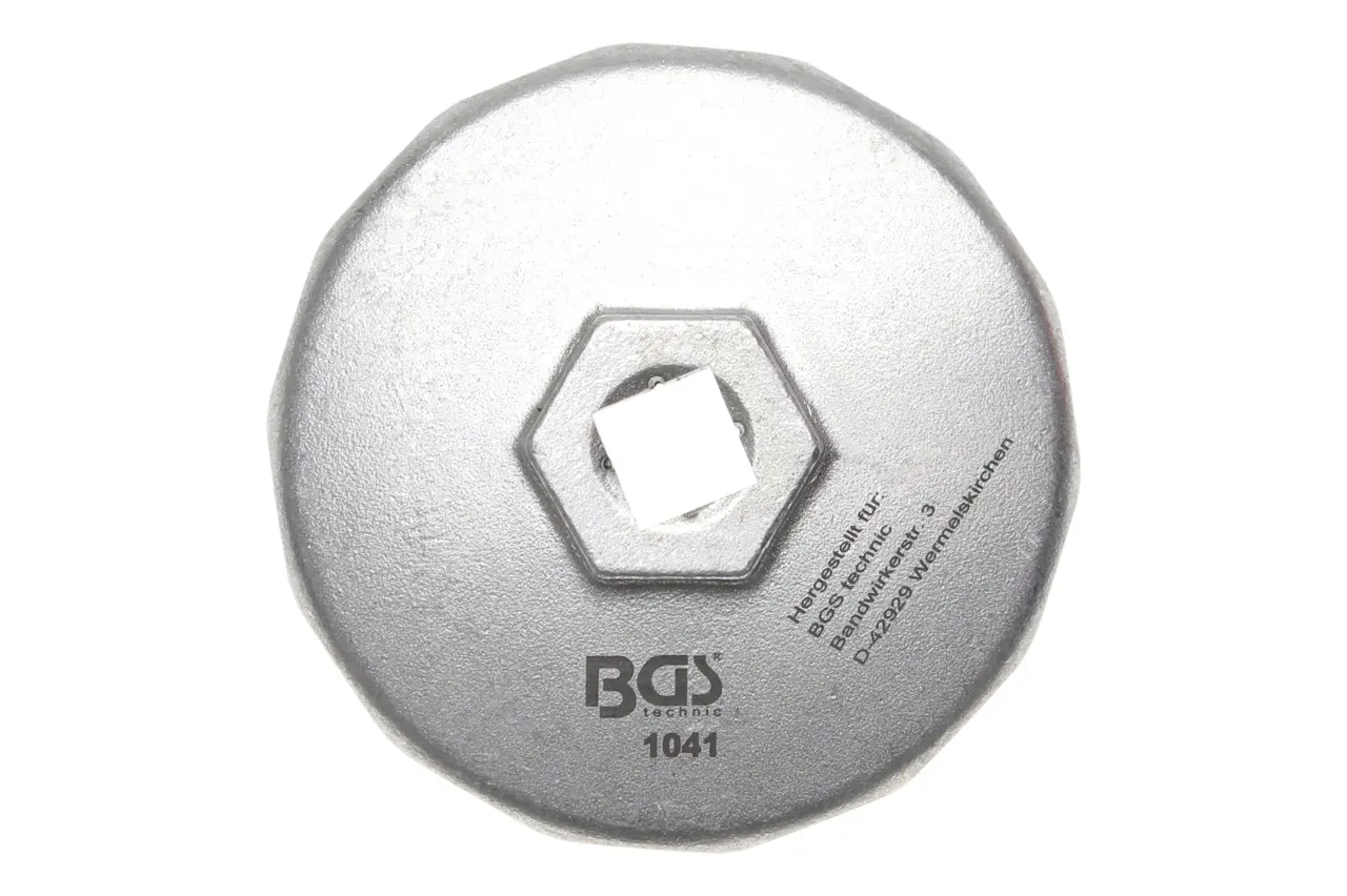 Hlavice na povolování olejových filtrů 74 mm 14-ti hranný - BGS 1041
