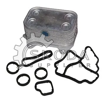 Olejový chladič, motorový olej MAHLE CLC 114 000S