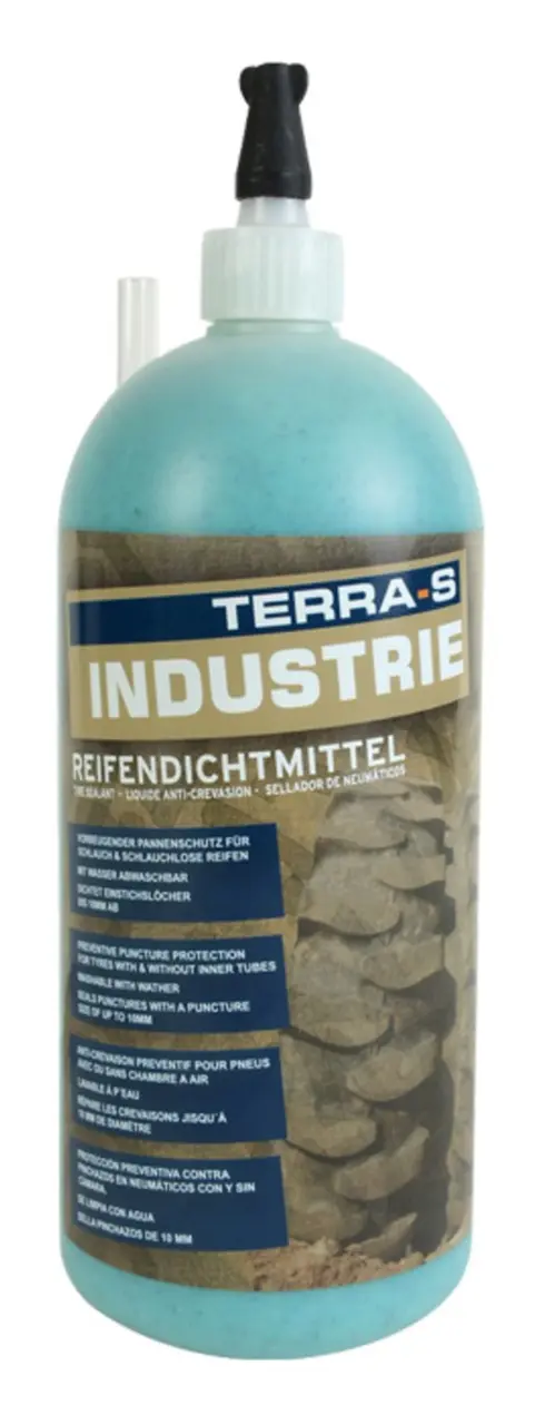 Gel pro prevenci defektů - ochranu pneu, do rychlosti 80 km/h, 950 ml - TERRA-S