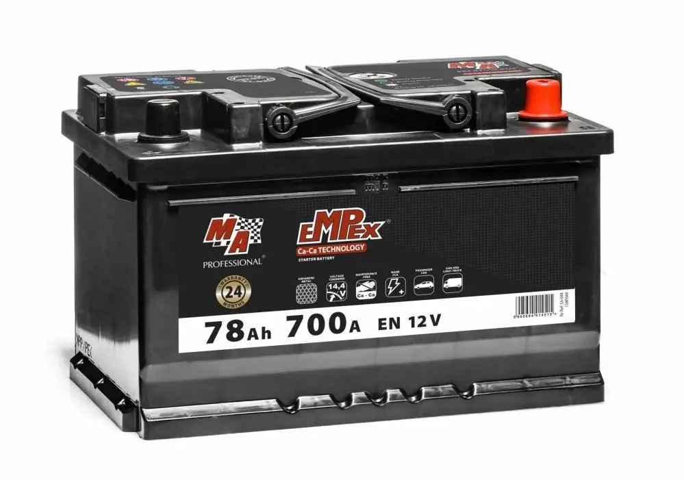Startovací baterie Empex 12V 78Ah 700A