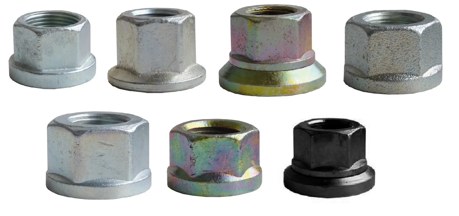 Diskové matice, rovná dosedací plocha, pro Avia, Tatra, různé rozměry - Ferdus, Varianta: M22x2. výška 23 mm. klíč 32. pro Tatra 815