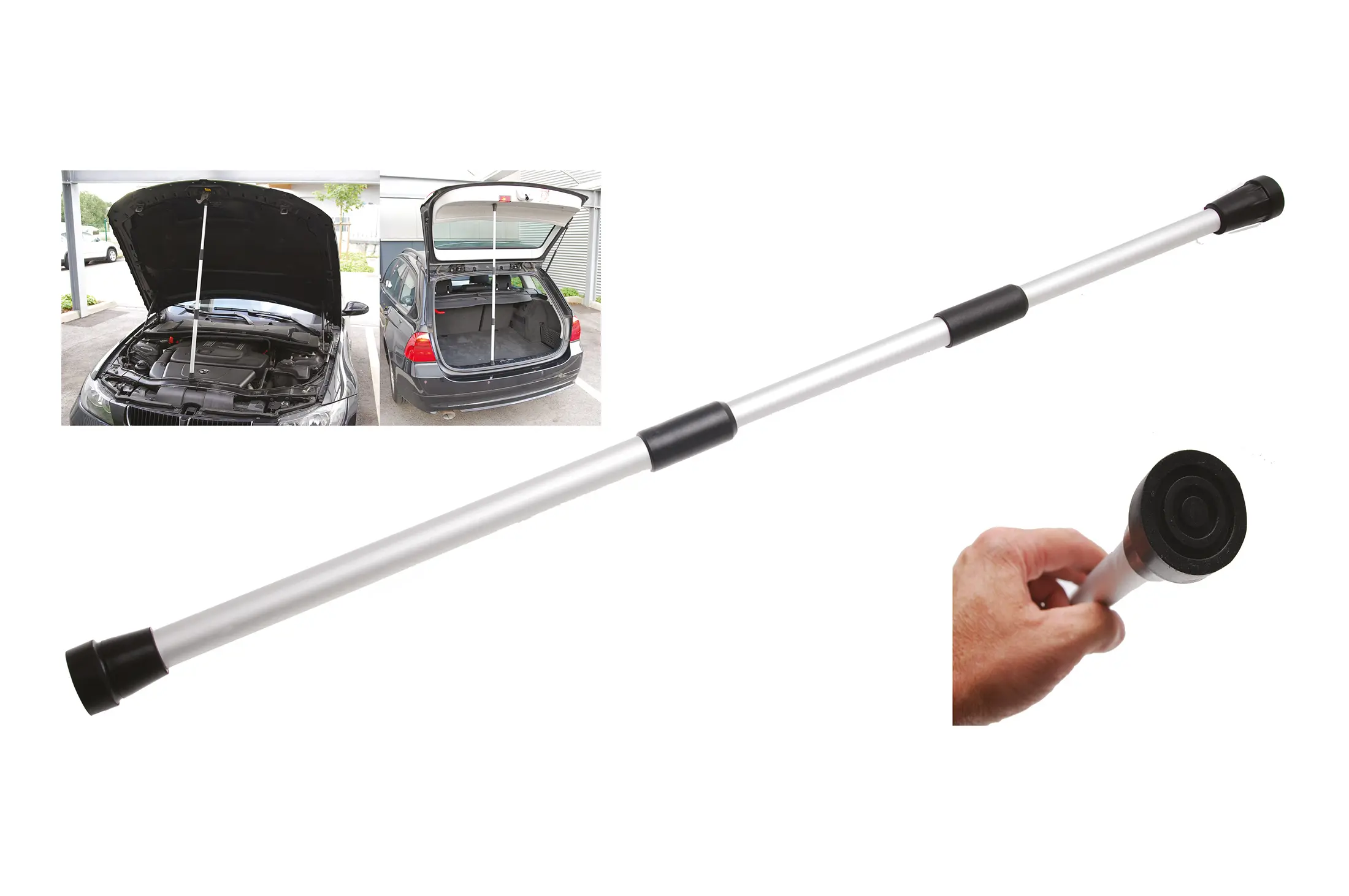 Podpěra teleskopická pro kapotu motoru a víka kufru automobilu - BGS 8246