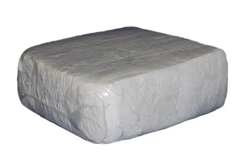 Čistící hadry, bílý textil 10kg- bavlna