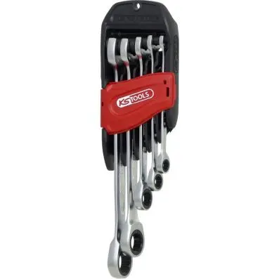 Ráčna-sada klíčů očko-vidlice KS TOOLS 503.5205