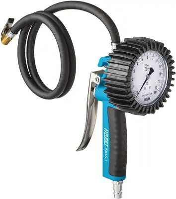 Cejchovaný hustič pneu s manometrem, Hazet 9041G-1