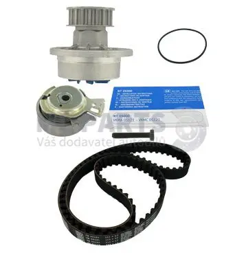 Vodní pumpa + sada ozubeného řemene SKF VKMC 05121