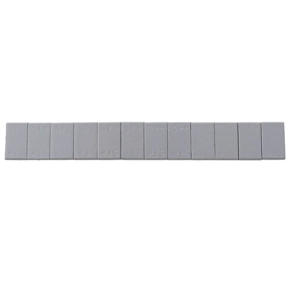 Samolepící závaží 12x5g, pásek 60g, pozink- NORTON, Počet kusů: 1