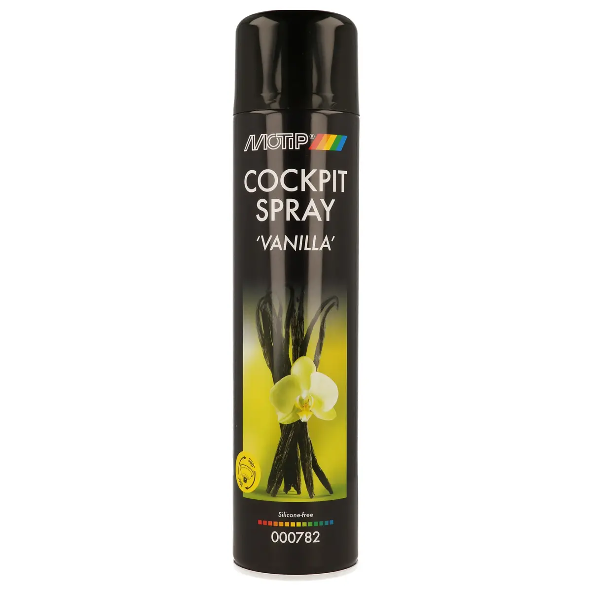 MOTIP Sprej na palubní desku COCKPIT SPREJ 600 ml, vanilka