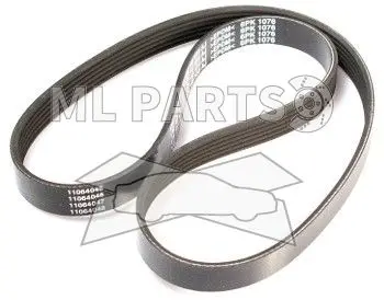 ozubený klínový řemen GATES 6PK1078