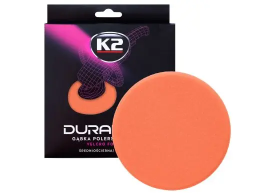 K2 DURAFLEX Pro - Náhradní leštící houba - Oranžová