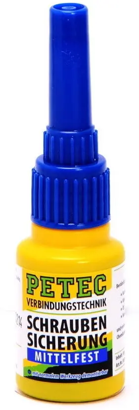 Přípravek pro zajištění šroubů - střední pevnost, 5 g PETEC 91005 91005