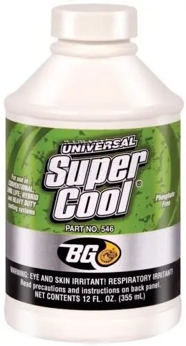 BG | Super Cool – kondicionér chladicí kapaliny pro obnovu pH a antikorozní ochrany