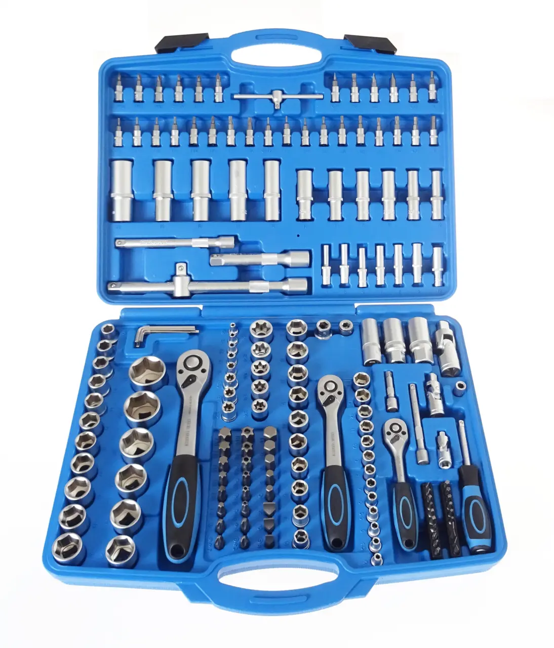 Gola sada s nářadím 1/4”, 3/8” a 1/2”, 171 dílů - QUATROS QS50171
