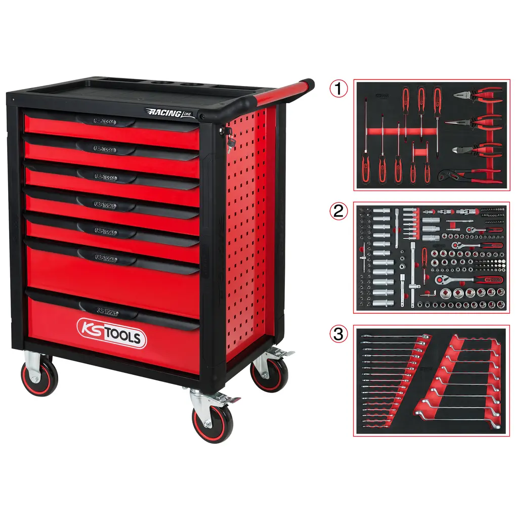Nářaďový vozík KS TOOLS 826.7215
