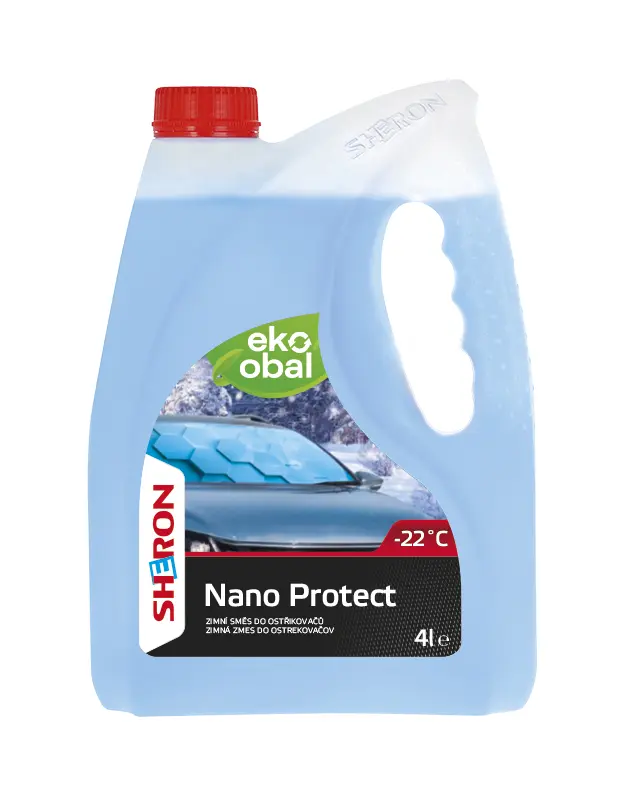 Sheron Zimní kapalina do ostřikovačů NanoProtect -22°C 4 l