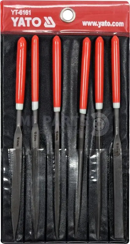zestaw pilników iglaków 6cz. 4 zestaw pilników iglaków 6cz. 4x160x75mm