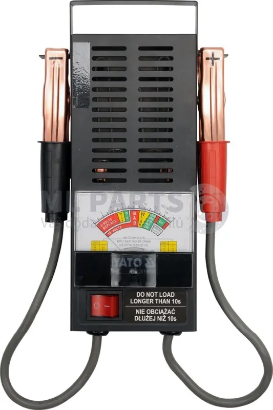 Tester baterií 6/12V analogový YATO YT-8310