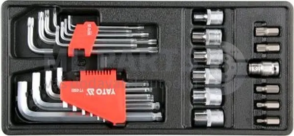 wkład do szuflady HEX,TORX, na wkład do szuflady HEX,TORX, nasadki 31cz