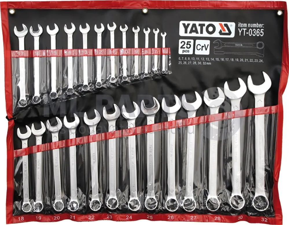 Sada klíčů očkoploché YATO YT-0365