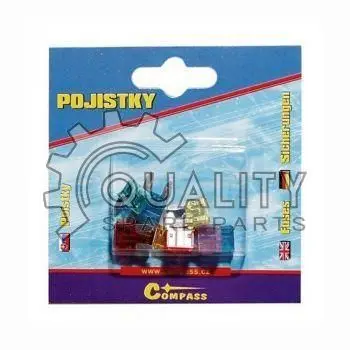 Pojistky ploché MINI COMPASS 07523