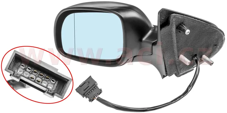 Vnější zpětné zrcátko VAN WEZEL 5825807