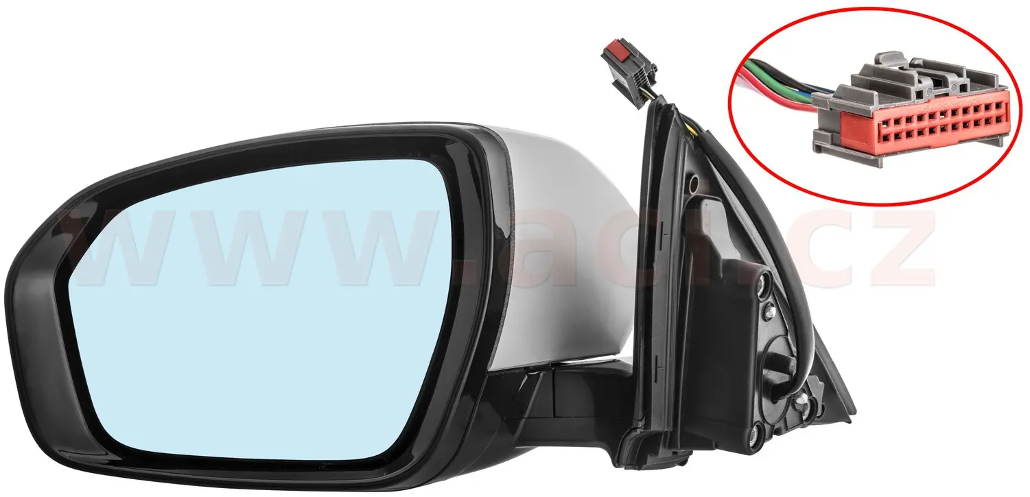 Vnější zpětné zrcátko VAN WEZEL 0251817