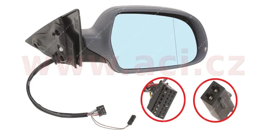 Vnější zpětné zrcátko VAN WEZEL 0383808