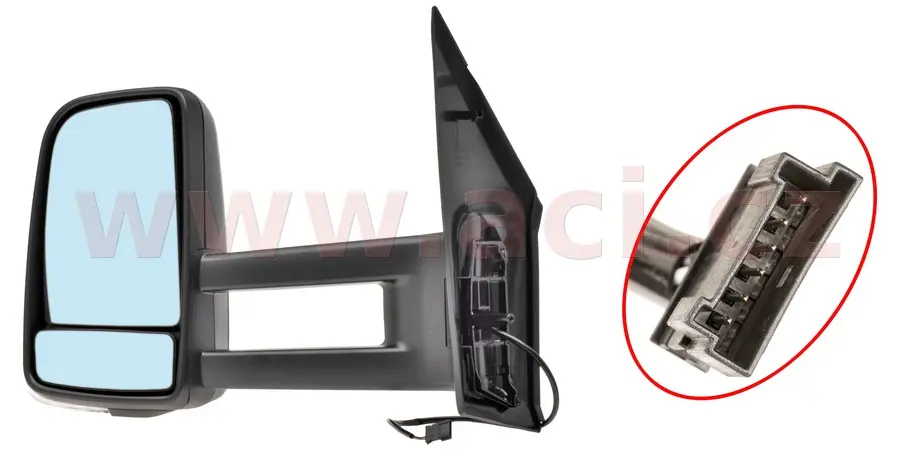 Vnější zpětné zrcátko VAN WEZEL 3083825