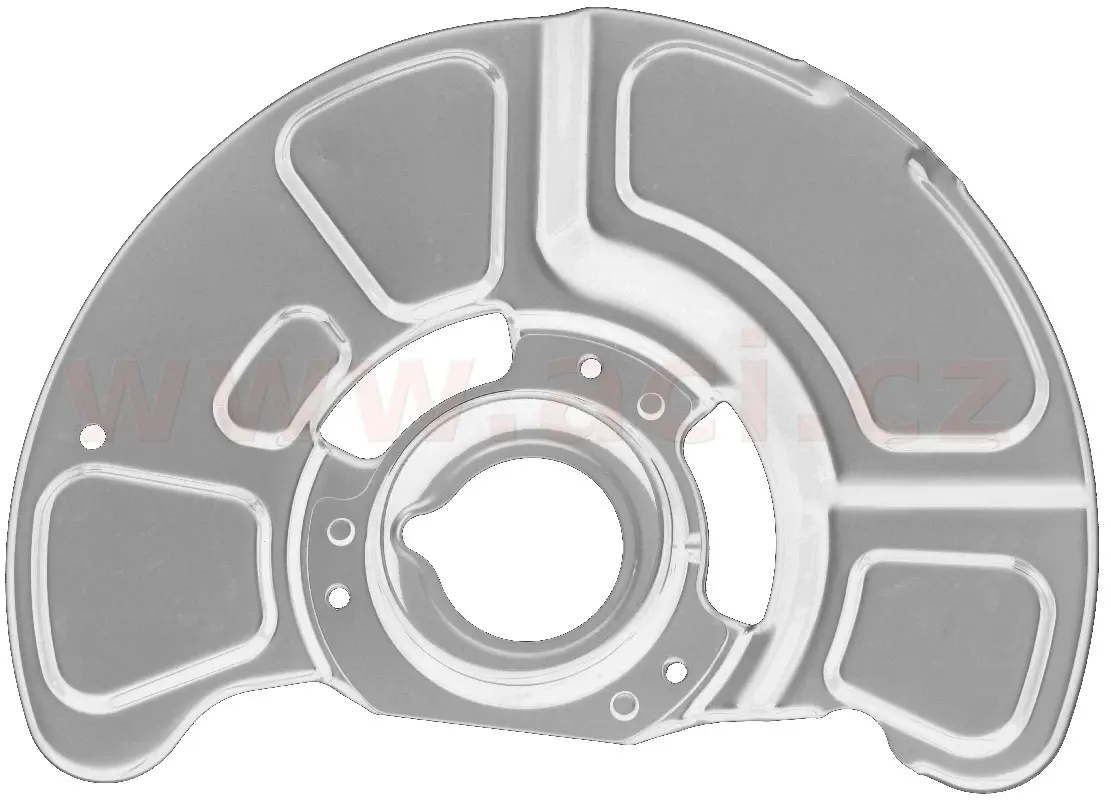 Ochranný plech proti rozstřikování, brzdový kotouč VAN WEZEL 3044372