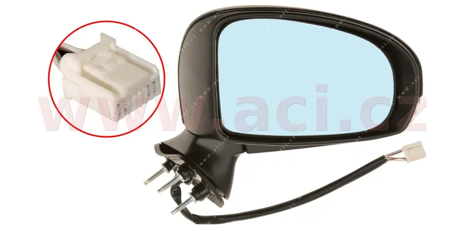 Vnější zpětné zrcátko VAN WEZEL 5420808