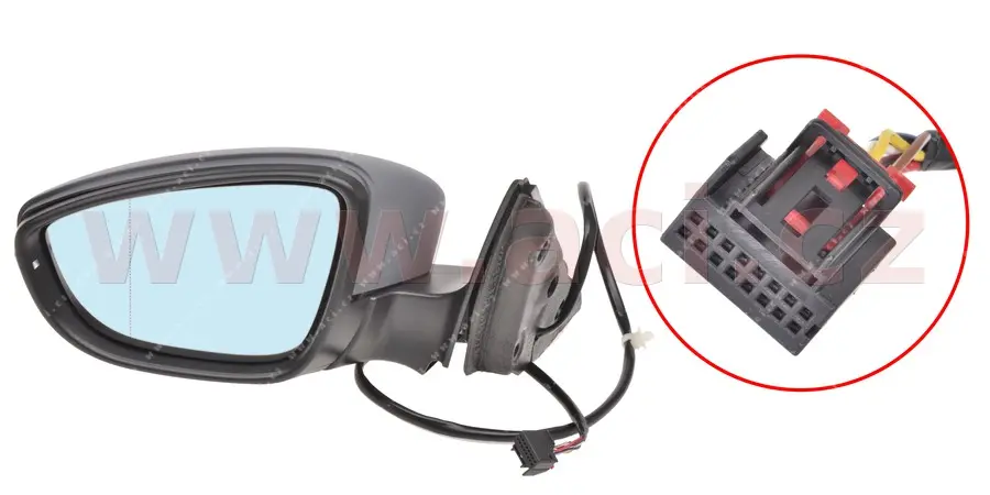 Vnější zpětné zrcátko VAN WEZEL 5772807