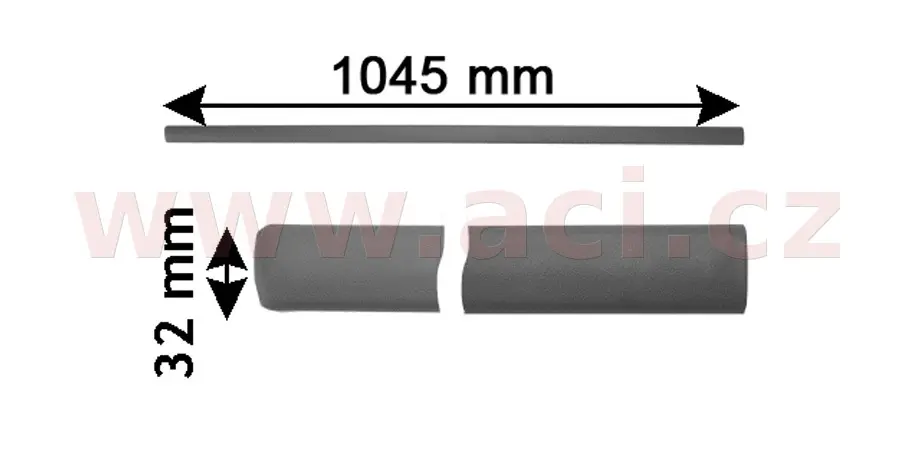 Ozdobná / ochranná lišta, dveře VAN WEZEL 5888403