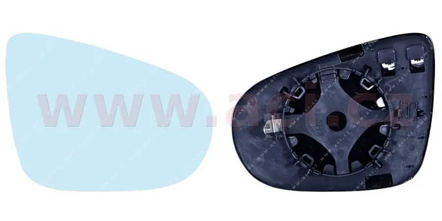 Sklo do zrcátka, vnější zrcátko VAN WEZEL 5863838