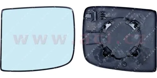 Sklo do zrcátka, vnější zrcátko VAN WEZEL 0943832