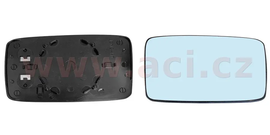 Sklo do zrcátka, vnější zrcátko VAN WEZEL 5880832
