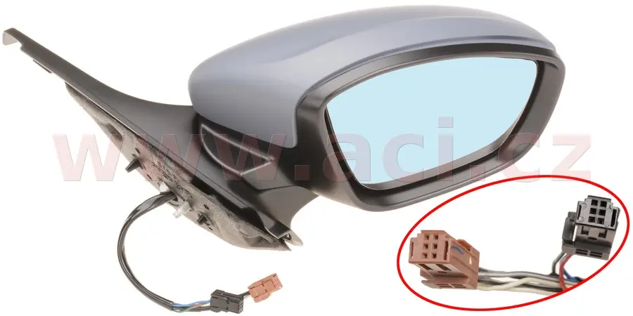 Vnější zpětné zrcátko VAN WEZEL 0937808