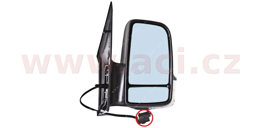 Vnější zpětné zrcátko VAN WEZEL 3077828