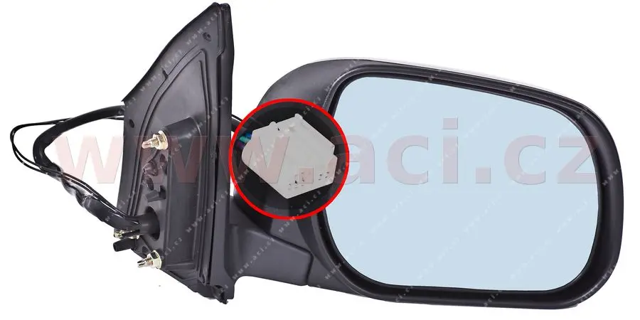 Vnější zpětné zrcátko VAN WEZEL 5470808
