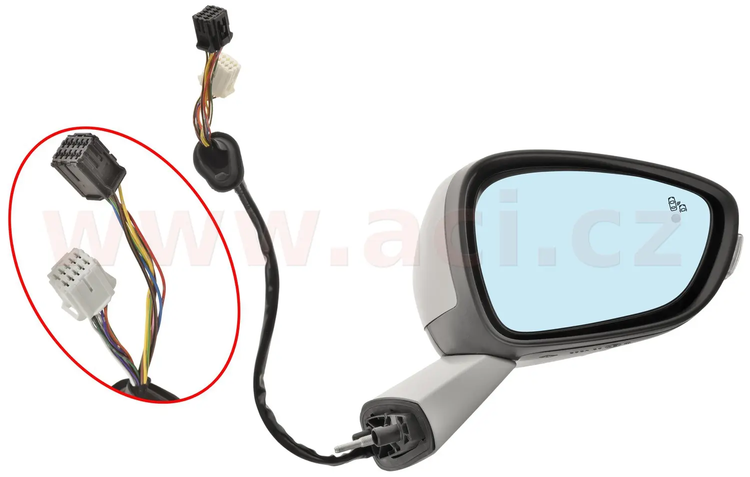 Vnější zpětné zrcátko VAN WEZEL 0979828