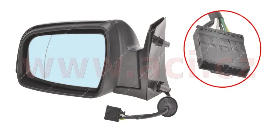Vnější zpětné zrcátko VAN WEZEL 3796817