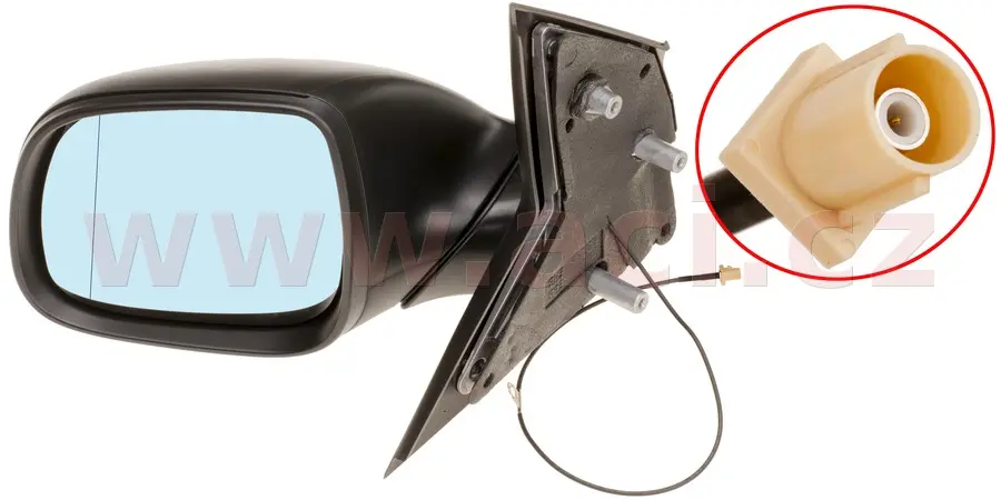 Vnější zpětné zrcátko VAN WEZEL 5791803