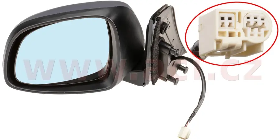 Vnější zpětné zrcátko VAN WEZEL 5263817