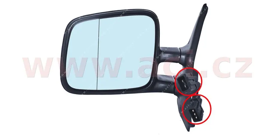 Vnější zpětné zrcátko VAN WEZEL 5874817